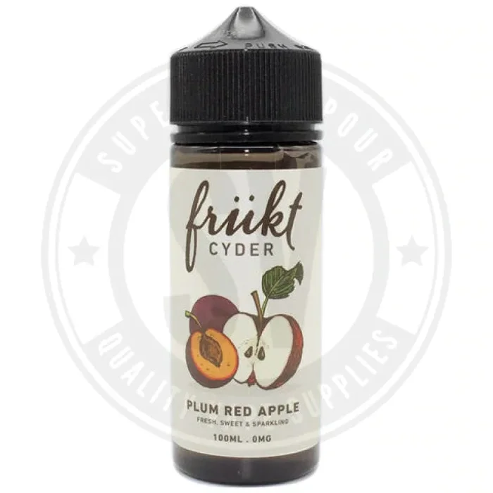 Plum Red Apple E-Liquid 100ml by Frukt Cyder