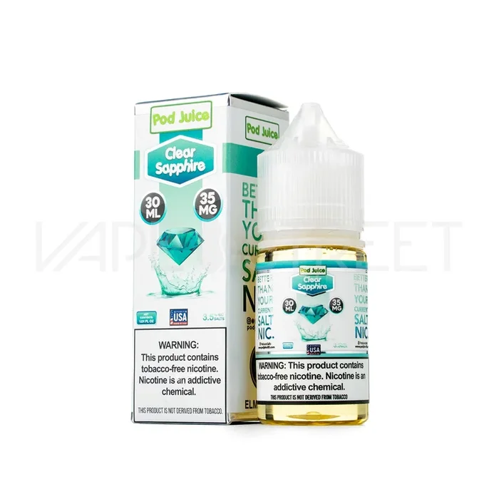 Pod Juice Salt Clear Sapphire (30ml)