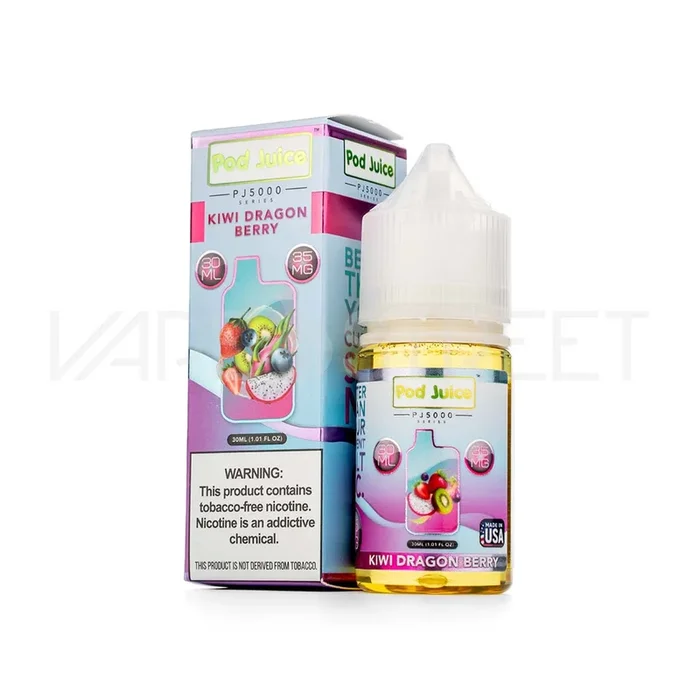 Pod Juice Salt PJ5000 Kiwi Dragon Berry (30ml)