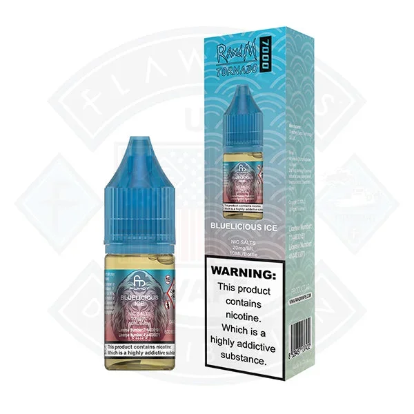 RandM 7000 Nic Salt 10ml – Bluelicious Ice