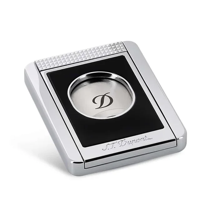 S.T. Dupont Cigar Cutter Stand – Black & Chrome