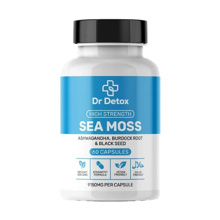 Sea Moss Capsules By Dr Detox 60 Pack