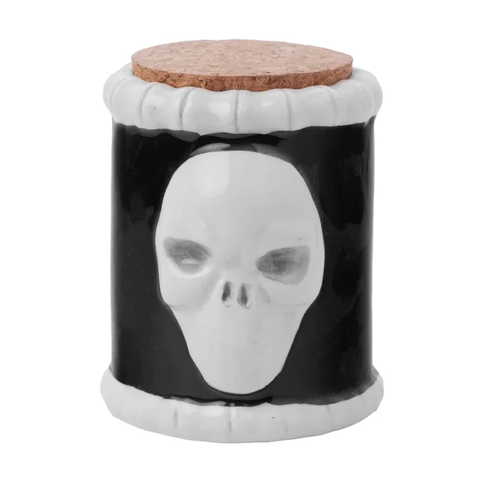 Skull & Bones Stash Jar