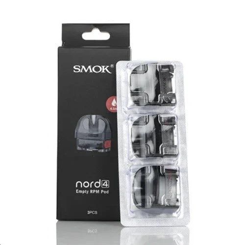SMOK NORD 4 Empty Replacement Pod Cartridge – 3PK