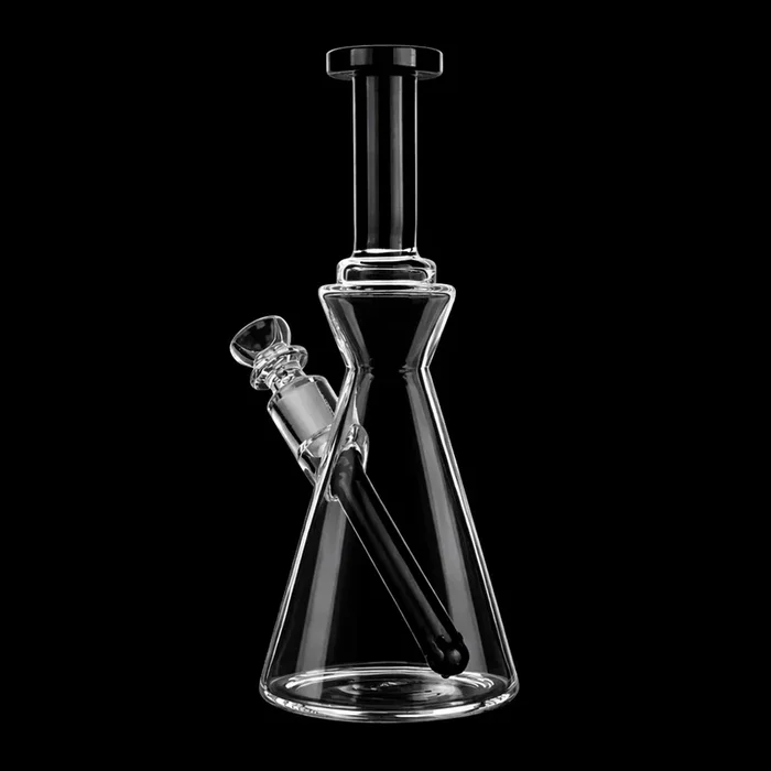 Smoke Cartel Vase Beaker with Worked Downstem Bong – 8 in.