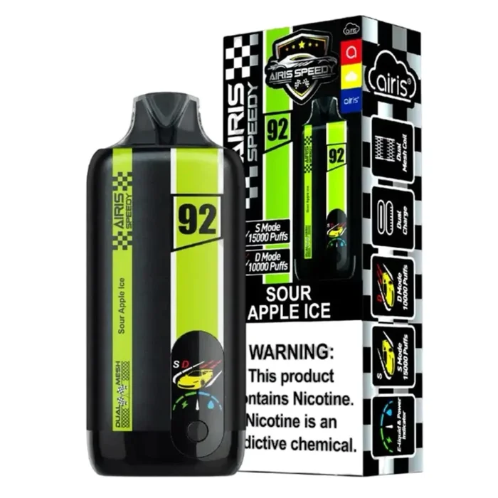 Sour Apple Ice – Airis – Speedy 15000