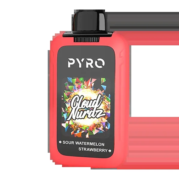 Sour Watermelon/Strawberry CLOUD NURDZ X PYRO Duo