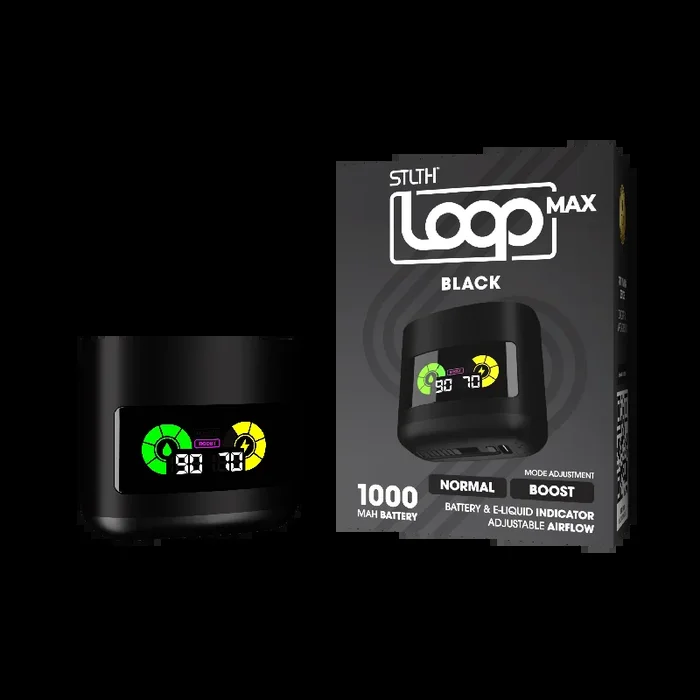 STLTH LOOP MAX BATTERY – BLACK