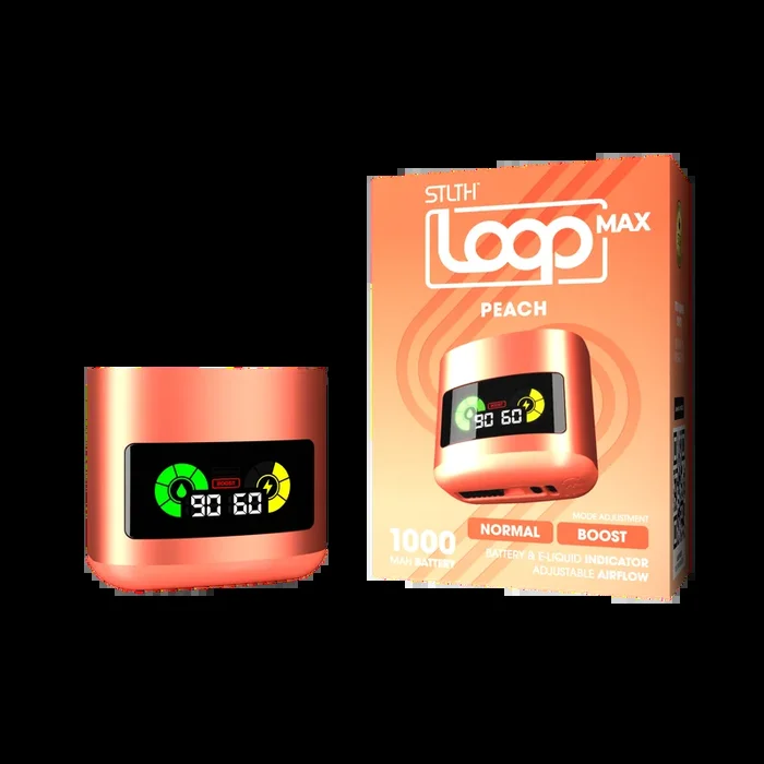 STLTH LOOP MAX BATTERY – PEACH