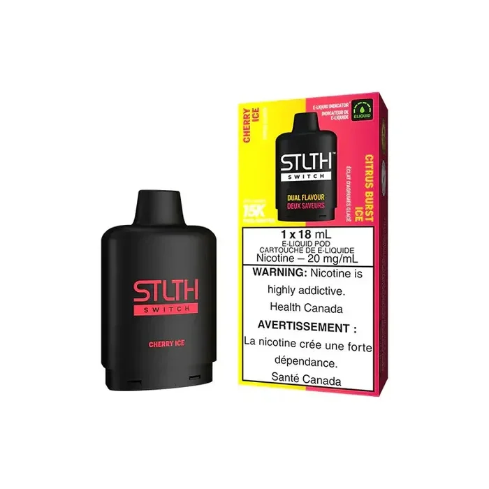 STLTH SWITCH 15K – CHERRY ICE & CITRUS BURST ICE