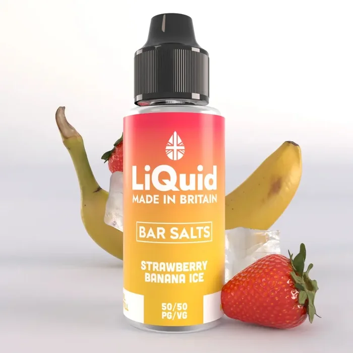 Strawberry & Banana Ice Shortfill 100ml