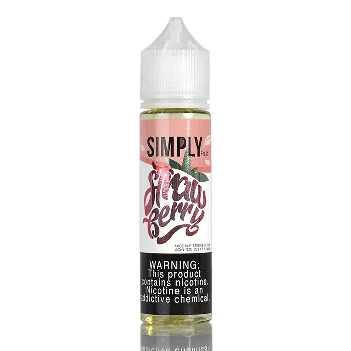 Strawberry – Simply Fruit E-Liquid – 60mL