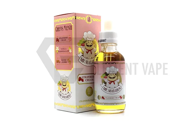 Strawberry Cream by Mr. Macaron – 60mL