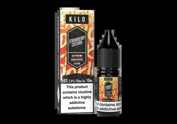 STRAWBERRY CUSTARD 10ML NIC SALT KILO