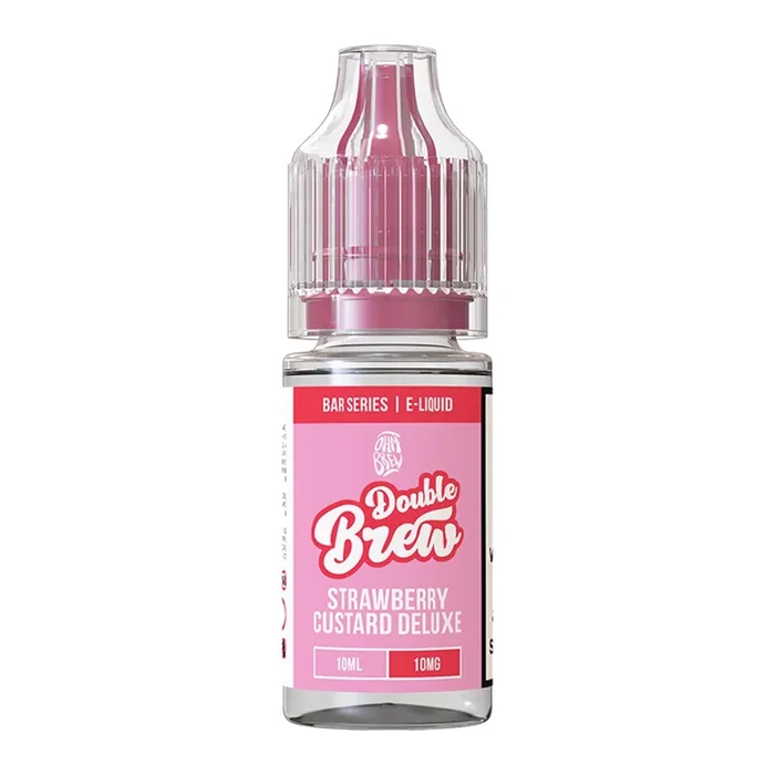 Strawberry Custard Deluxe By Double Brew 10ml