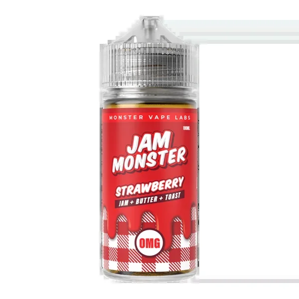 Strawberry Jam Monster eJuice (Nicotine Free)