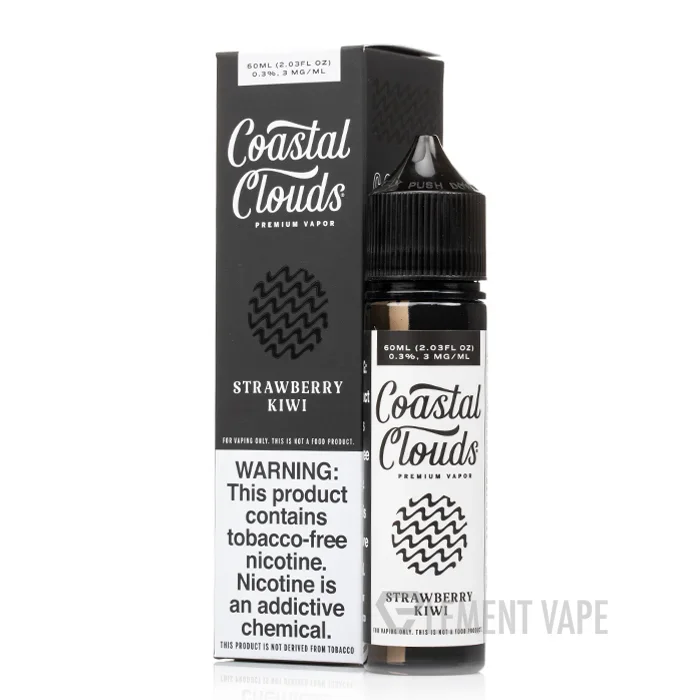 Strawberry Kiwi – Coastal Clouds Co. – 60mL