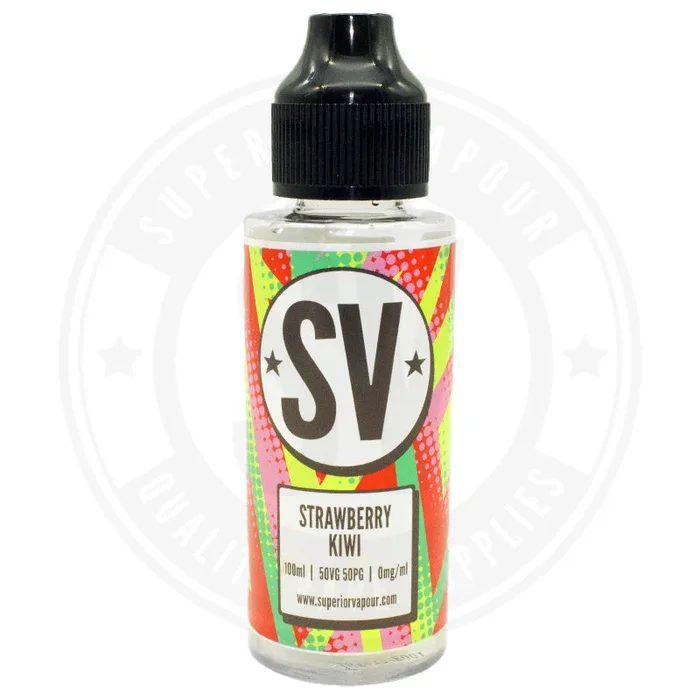 Strawberry Kiwi E-Liquid 100ml Shortfill by SV