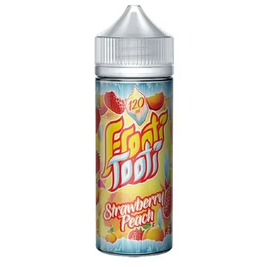 Strawberry Peach E Liquid 100ml Shortfill by Frooti Tooti