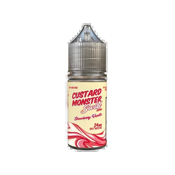 Strawberry Vanilla Custard Monster Salt by Monster Labs