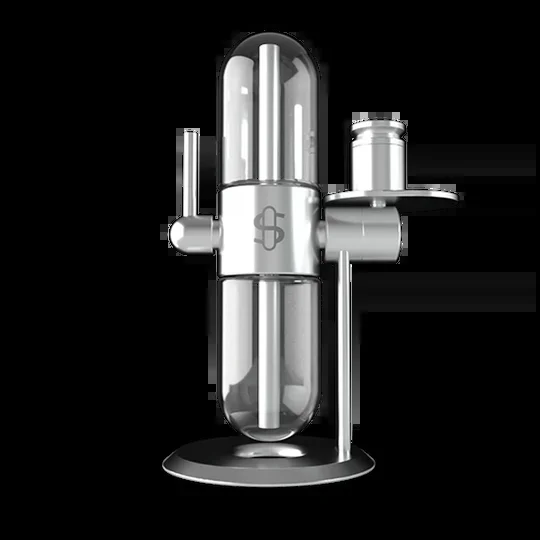 STUNDENGLASS GRAVITY INFUSER (POLISHED SILVER)