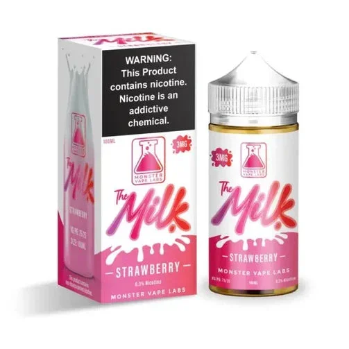 The Milk Strawberry Freebase Eliquid