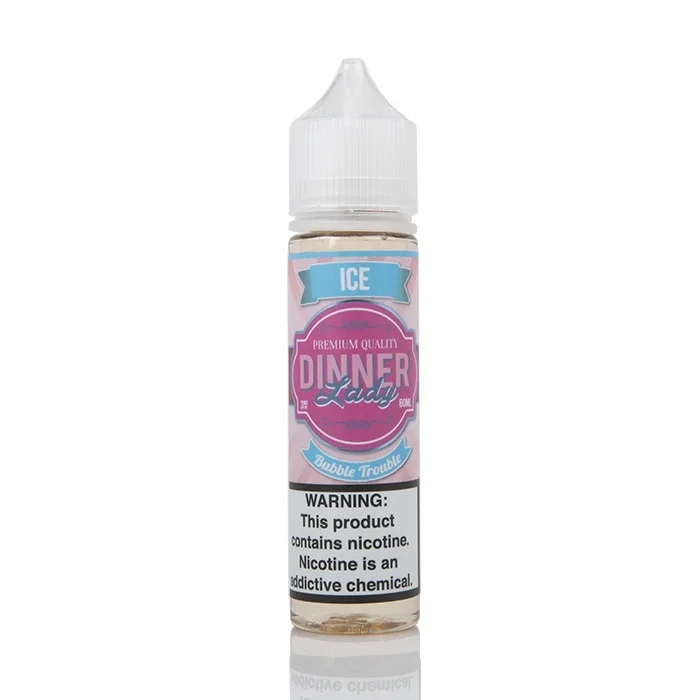 Tuck Shop – Bubble Trouble ICE – Vape Dinner Lady E-Liquid – 60mL