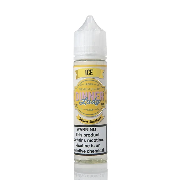 Tuck Shop – Lemon Sherbets ICE – Vape Dinner Lady E-Liquid – 60mL