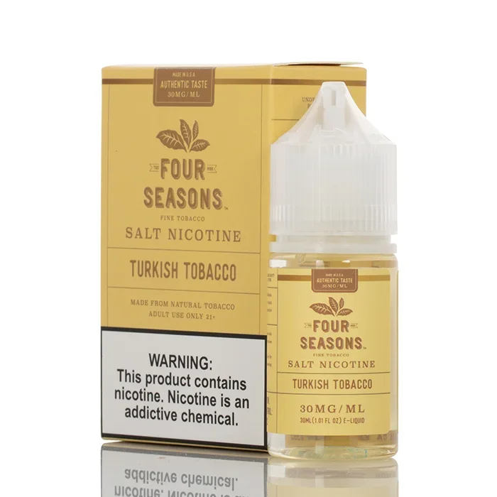 Turkish Tobacco SALT – Four Seasons – 30mL