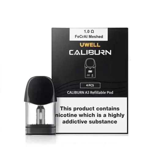 Uwell Caliburn A3 Replacement Pod Cartridge – 4PK