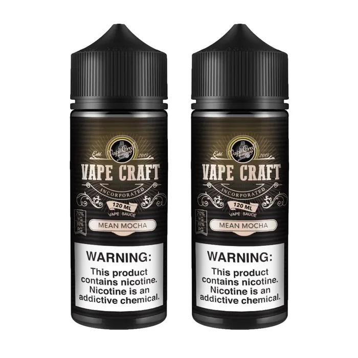 Vape Craft Mean Mocha 2 Bottle Bundle