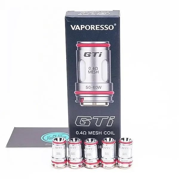 Vaporesso GTi Replacement Coils – 5 Pack | Advanced Mesh Technology