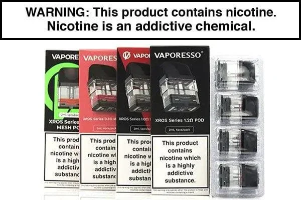 VAPORESSO XROS REPLACEMENT PODS (4-PACK)