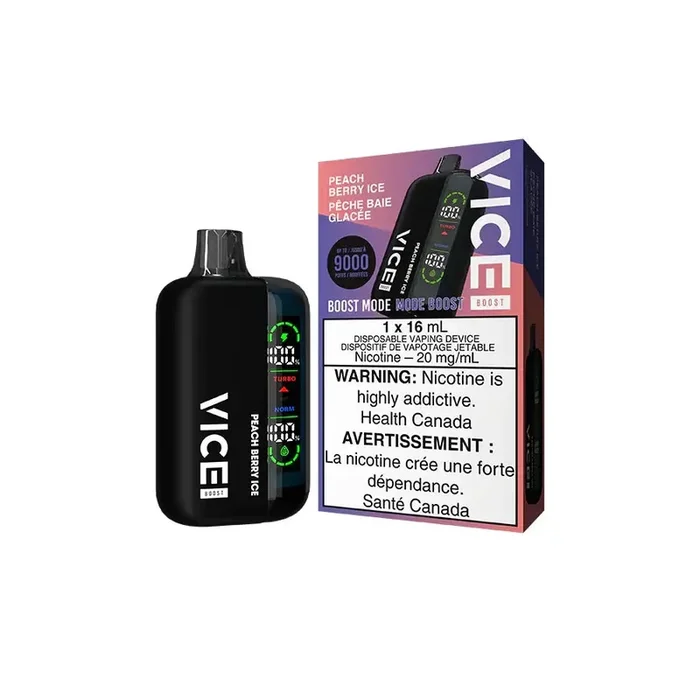 VICE BOOST 9K – PEACH BERRY ICE