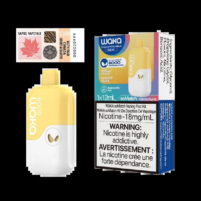 WAKA POD KIT – MANGO PEACH
