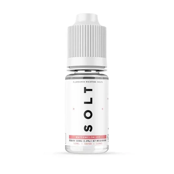 Watermelon Ice – SOLT Nic salt E-Liquid – 50/50 – 10ml