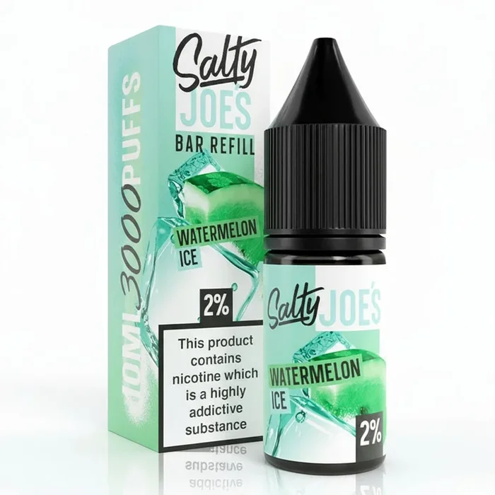 Watermelon Ice By Salty Joes Bar Refill 10ml Nic salt (OOD)