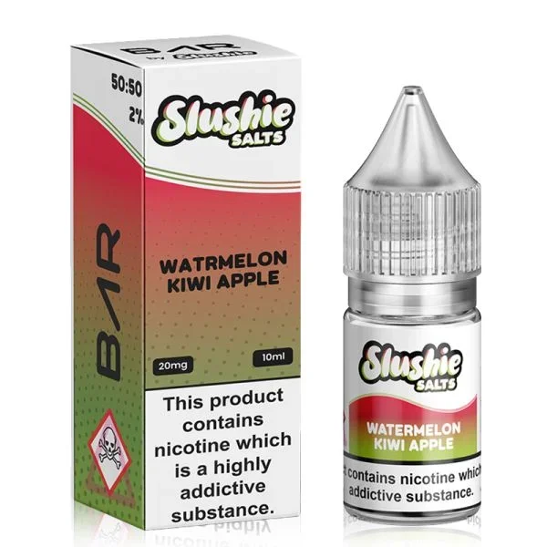 Watermelon Kiwi Apple Bar By Slushie Salt 10ml