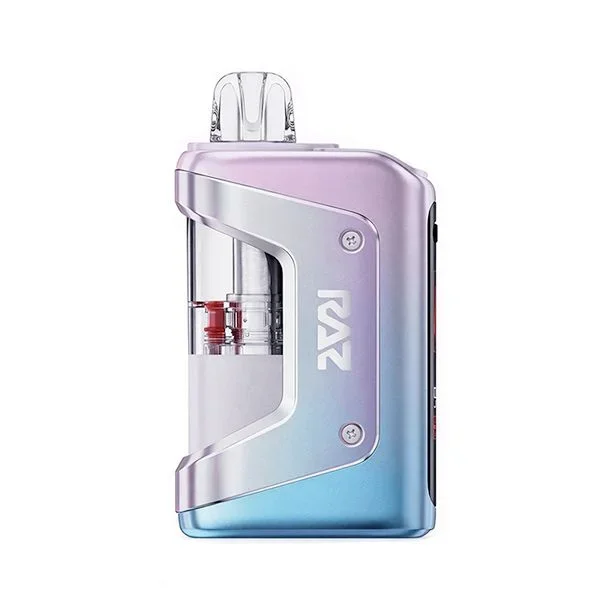 White Gummy Disposable Vape RAZ VUE 50k Kit | Online Vape Shop