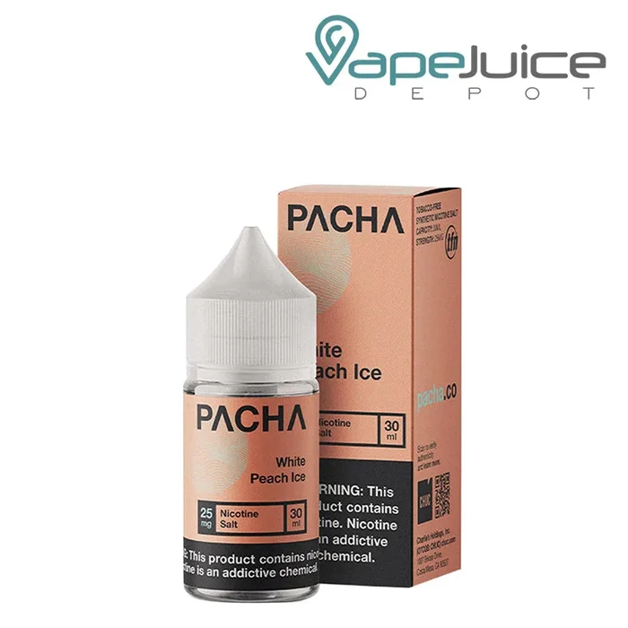 White Peach Ice PachaMama Salts 30ml