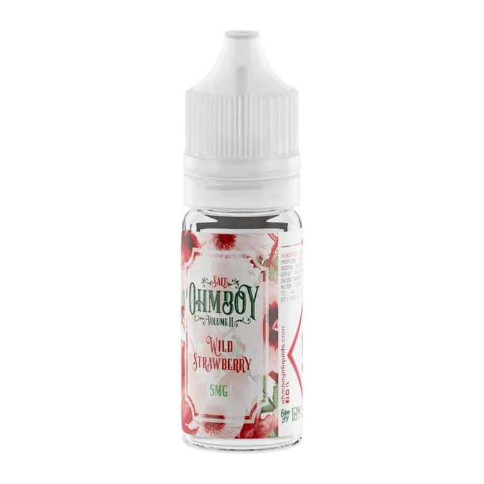 Wild Strawberry By Ohm Boy V2 10ml Nic Salt