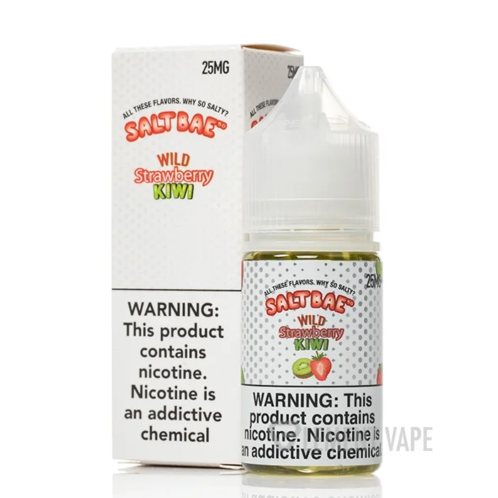 Wild Strawberry Kiwi – Salt Bae 50 – 30mL