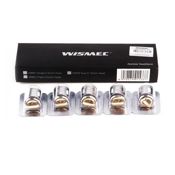 Wismec Genome Gen 3 WM01, WM02, WM03, WM-M & WM-RBA Replacement Coil