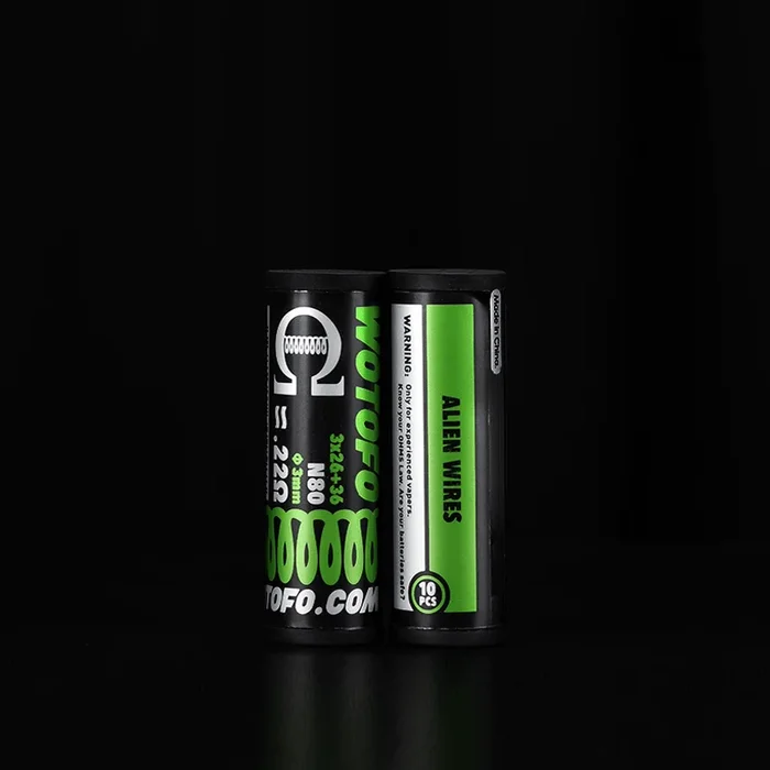 Wotofo Alien Pre-built Coils 0.22ohm 10pcs/pack