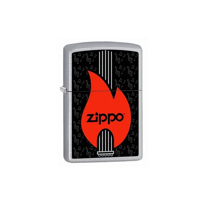 Zippo Lighter – Guitar Poster