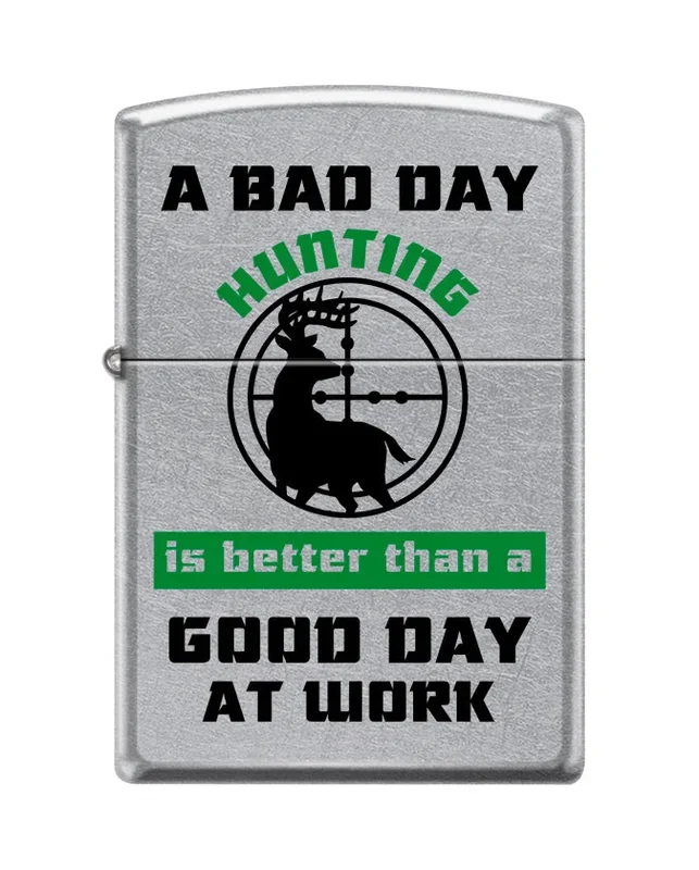 Zippo Lighter – Bad Day Hunting
