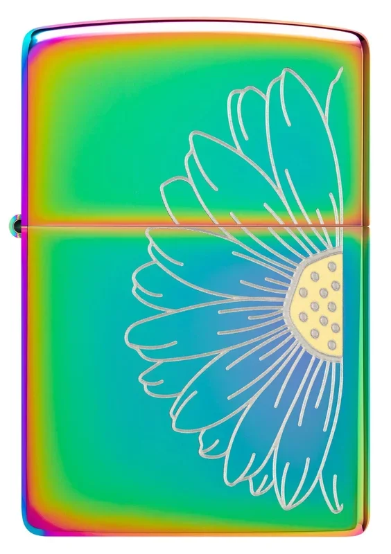 Zippo Lighter – Multi Color Daisy