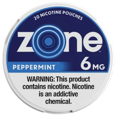 Zone Nicotine Pouches Peppermint – 5 Pack